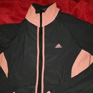 Workout jacket with top